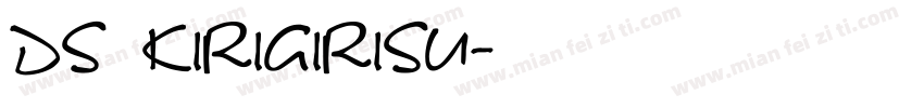 DS kirigirisu字体转换